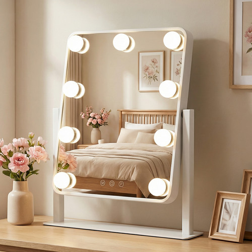 Drehbar schminkspiegel - drehbar,
