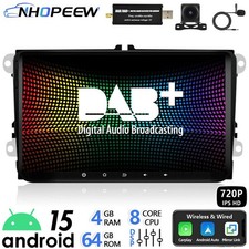 DAB+ 8Core 4+64G 9" Android