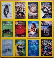 National Geographic 1994 english komplett Sammlung 1-12 Zeitschrift Hefte Natur