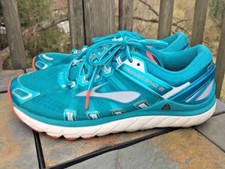 Brooks Transcend 2 II Laufen Wandern Training Metallisch Blau Damenschuhe Sz 11