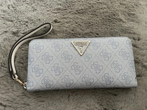 Guess portemonnaie blau - guess,