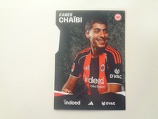 Fares Chaibi Eintracht  Frankfurt Autogrammkarte  2025/26  25/26 HANDSIGNIERT