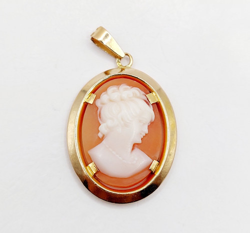 Vintage anhänger 18k - anhänger,