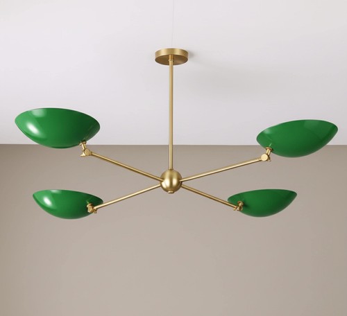 Moderne messing pendelleuchte - moderne,