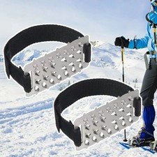 Eis Schnee Griffe Schuhspikes für Wanderschuhe rutschfeste Steigeisen für Glat
