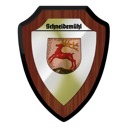 Wappenschild schneidemühl - wappenschild,
