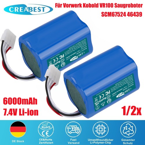 0ah lithium batterie - 6.0ah, 7.4v