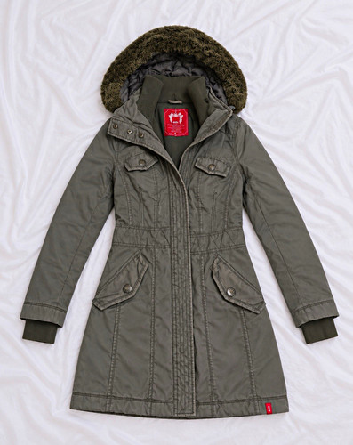 Edc damen parka mantel - parka,