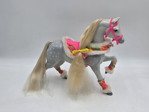Barbie pferd blizzard ski - -,