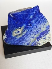 Lapislazuli Rohstein mit Sockel Lapislazuli Stein Echt 7,6 cm BREITE - 7 cm HÖHE