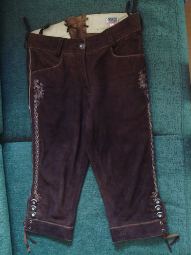 Damenlederhose kurz - damenlederhose,,