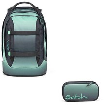 Schulrucksack Set Satch Pack Gradient Mint 2tlg. Rucksack und Schlamperbox