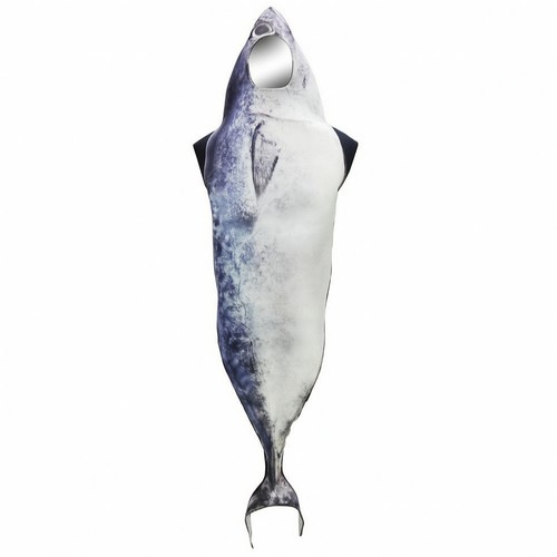 Fischkostüm mit kapuze - mit,