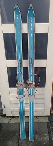Original alte holzski ski - original, l