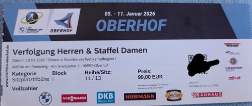 Sitzplatztickets biathlon - sitzplatztickets,