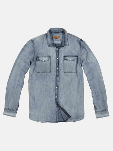 Emilio adani herren jeanshemd - emilio,