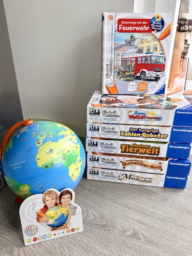 Tiptoi spiele buch und globus - buch,