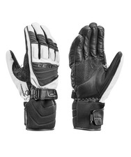 LEKI GRIFFIN S Handschuhe Weiß-Grau-Schwarz, Ski, Schi NEU Größe 7