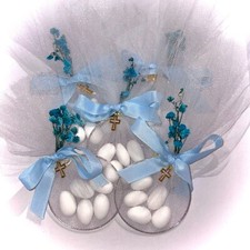 10x Handgefertigte Bonboniere – Gastgeschenk zur Hochzeit, Taufe, Kommunion usw.