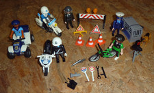 Playmobil - Polizei - Erweiterung - mit Fahrrad, Motorrädern, Hund, Blitzer (2)