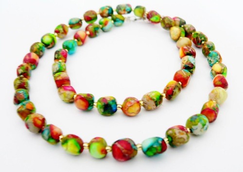 Halskette schmuck edelstein - schmuck,