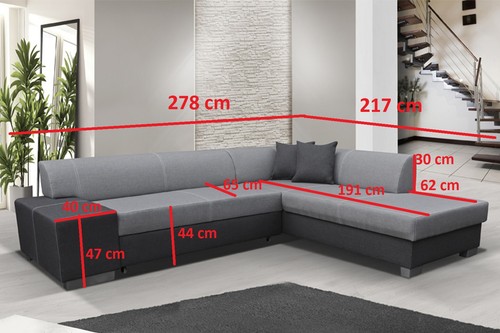 Moderne design ecksofa porto - ecksofa,