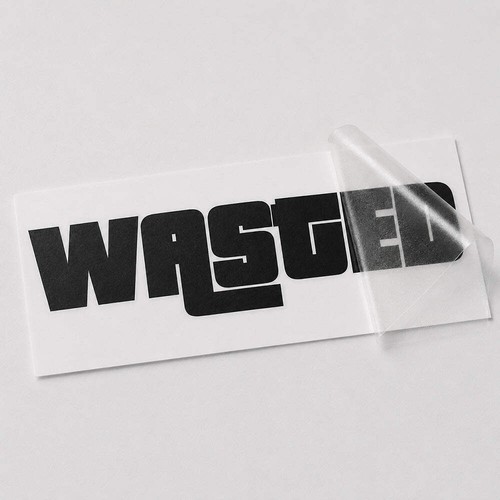 Wasted autoaufkleber gta - autoaufkleber,