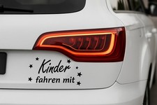 Aufkleber Kinder fahren mit