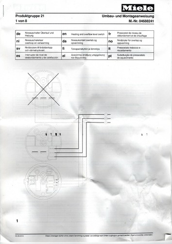 Umbau-/Montageanweisung