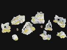 Tabletop Gelände Ruinen (bemalt) Herr der Ringe Age of Sigmar DnD