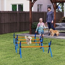 Pawhut agility set hunde - set,
