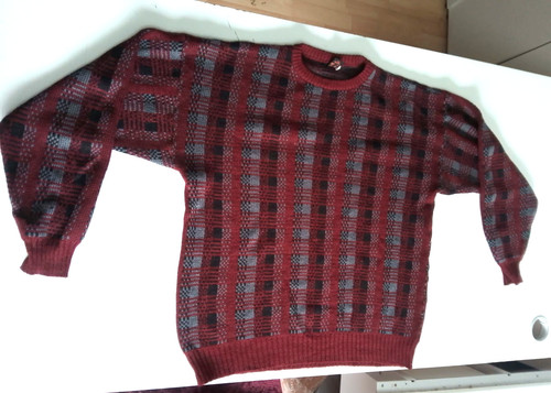 Vintage herren wollpullover - vintage,