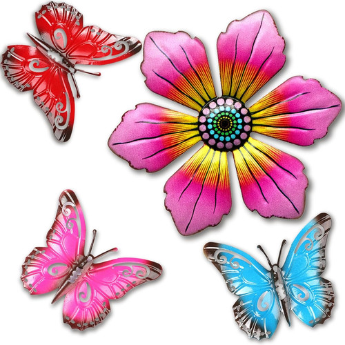 Metall blumen deko - blumen,
