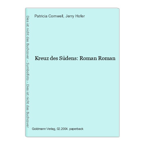 Kreuz des südens roman - kreuz,