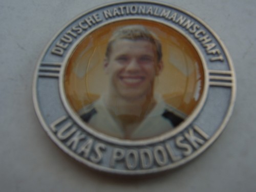 Pin chip münze lukas podolski - pin,