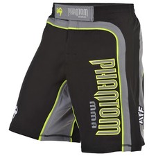 MMA Fight Shorts "Shadow" Black/Gray/Neon von PHANTOM 