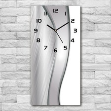 Wanduhr Echt-Glas-Küchenuhr