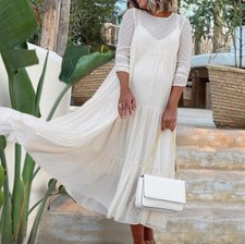 ZARA KLEID MAXIKLEID A-LINIE