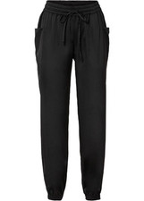 Neu Satin-Hose mit Gummibund