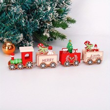 🎄 Weihnachts-Holzeisenbahn