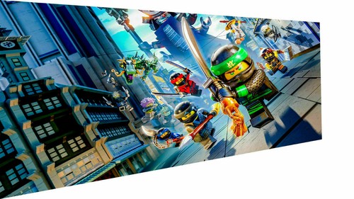 Leinwand the lego ninjago - leinwand,