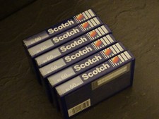 SCOTCH BX/60  6er -PACK AUDIOKASSETTEN UNBENUTZT UNUSED 6 PIECES BOXED