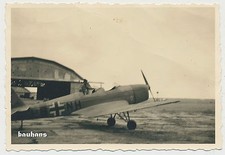 Feldflugplatz Flugzeug Klemm Kl 35D Staffe-Emblem Kennung  PB+NH Luftwaff (3520)