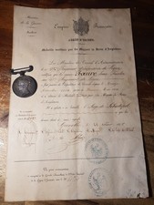 Urkunde zur Verleihung der