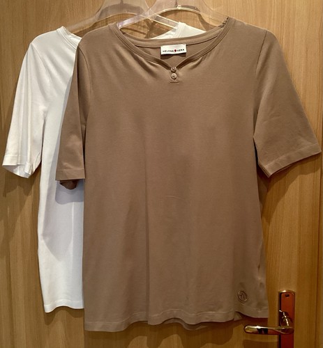 2er set damen shirt basic - set, t-shirt