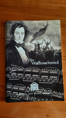 Theaterheft für die oper - oper, in