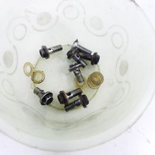 Suzuki GT 250 Ölsteigleitung Schrauben Dichtungen Steigleitung Motor 38922