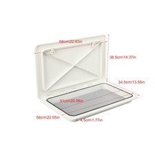 Wohnwagen Serviceklappe