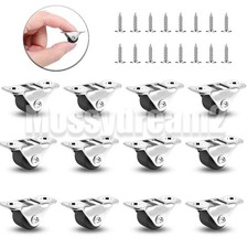 12er Set Möbelrollen mit