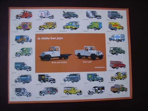 Mahindra pik up - mahindra, pik-up,